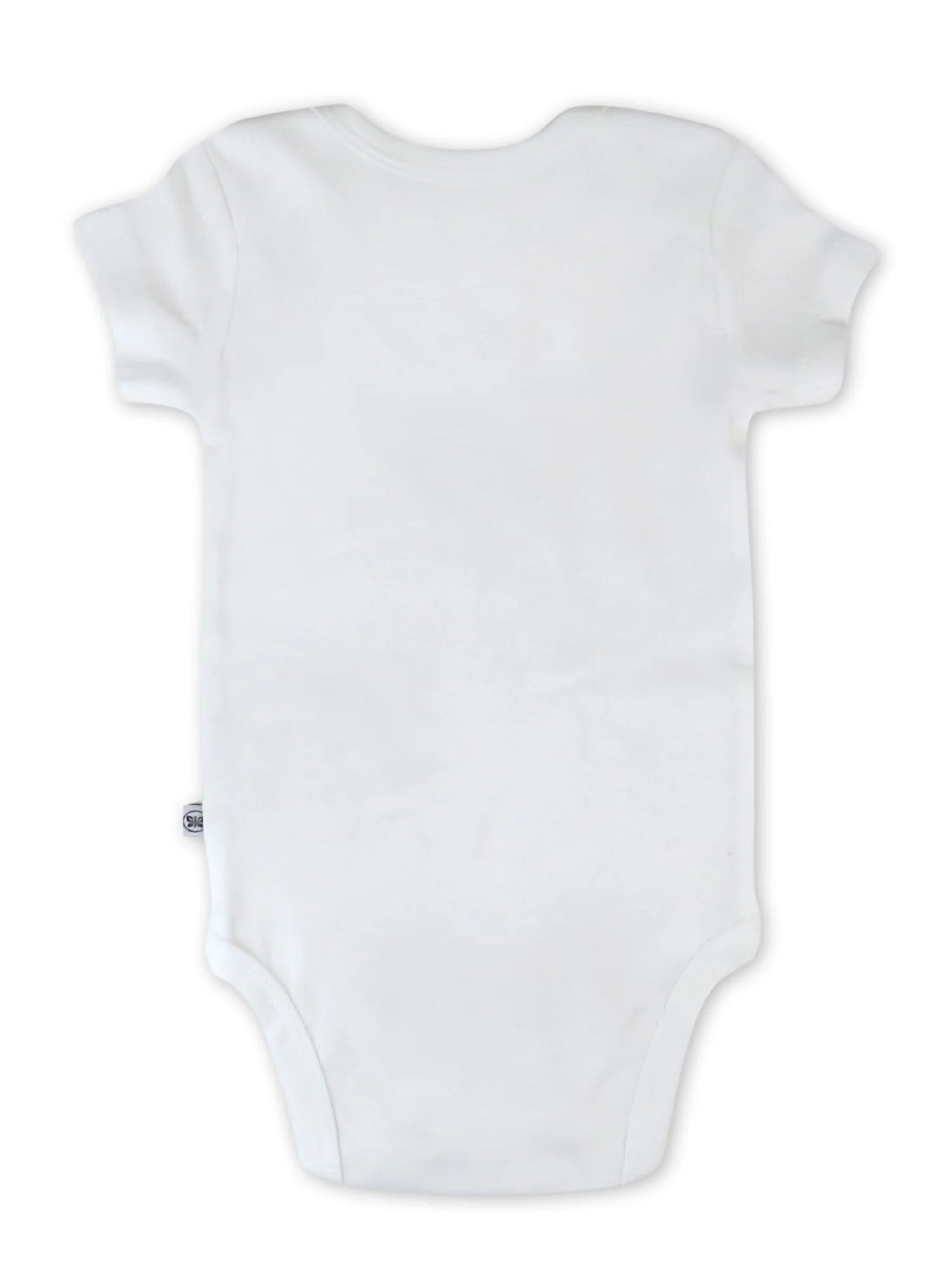 Baby Boy or Girl Gender Neutral Organic Cotton Short Sleeve Bodysuits, 3 Pack (Preemie-24 Months)