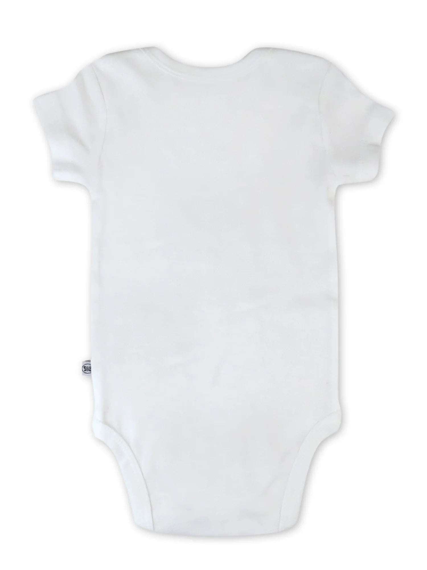 Baby Boy or Girl Gender Neutral Organic Cotton Short Sleeve Bodysuits, 3 Pack (Preemie-24 Months)